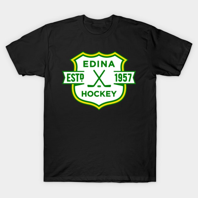 Edina Hockey T-Shirt by EdenPrairiePixels